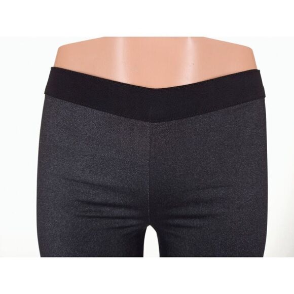 ZADIG & VOLTAIRE 34 US XS Pharly Shiny Leggings in Black Silver Sparkle - Picture 6 of 10